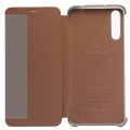 QIALINO Skórzane Eleganckie Etui Huawei P20 brązowe