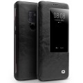QIALINO Skórzane Etui Pokrowiec HUAWEI Mate 20 czarne