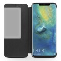 QIALINO Skórzane Etui Pokrowiec HUAWEI Mate 20 czarne