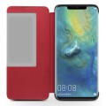 QIALINO Skórzane Etui Pokrowiec HUAWEI Mate 20 czerwone