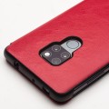 QIALINO Skórzane Etui Pokrowiec HUAWEI Mate 20 czerwone