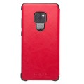 QIALINO Skórzane Etui Pokrowiec HUAWEI Mate 20 czerwone
