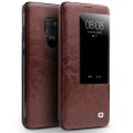 QIALINO Skórzane Etui Pokrowiec HUAWEI Mate 20 brązowe