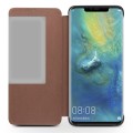 QIALINO Skórzane Etui Pokrowiec HUAWEI Mate 20 brązowe