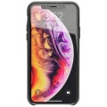 QIALINO Skórzane Etui Obudowa do iPhone XS Max czarne