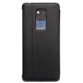 QIALINO Skórzane Etui Pokrowiec Huawei Mate 20 X czarny