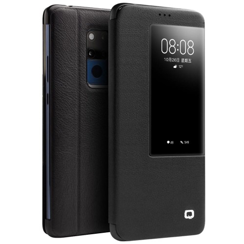 QIALINO Etui Pokrowiec Huawei Mate 20 X czarny
