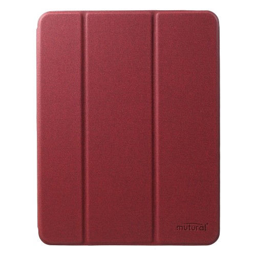 MUTUAL Pokrowiec Etui Smart Cover do iPad Pro 12.9 2018 bordowe