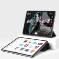 ROCK Vena Series Magnetyczny Smart Cover do iPad Pro 12.8 2018 szary