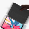 ROCK Vena Series Magnetyczny Smart Cover do iPad Pro 12.8 2018 szary