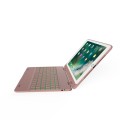 Etui Podświetlana Klawiatura do iPad 9.7 2017/ iPad 9.7 2018 złoty róż