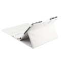 Skórzane Etui Pokrowiec Klawiatura Mediapad M5 10 biała
