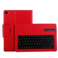 Skórzane Etui Pokrowiec Klawiatura Mediapad M5 10 czerwona