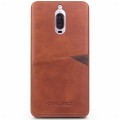 QIALINO Etui Plecki Skóra Huawei Mate 9 Pro brązowe