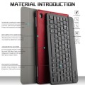 Etui Klawiatura do Huawei Mediapad M5 Lite 10 czerwona