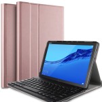 Etui Klawiatura do Huawei Mediapad M5 Lite 10 różowa