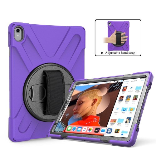 Pancerne Etui X-Shape do iPad Pro 11 fioletowe