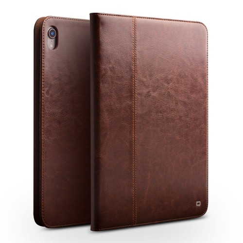 Skórzane Etui Pokrowiec QIALINO iPad Pro 11 brązowy