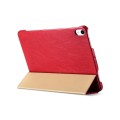 Skórzane Etui ICARER Slim Series iPad Pro 11 czerwone