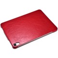 Skórzane Etui ICARER Slim Series iPad Pro 11 czerwone