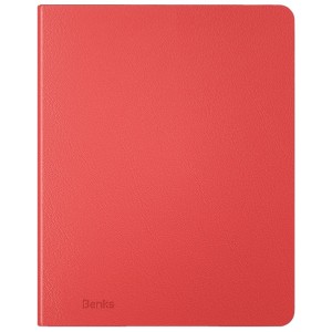 Skórzane Etui BENKS Smart Case do iPad Pro 11 czerwone
