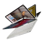Obrotowa Klawiatura Bezprzewodowa DUX DUCIC do iPad Pro 11 srebrna