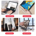 Obrotowa Klawiatura Bezprzewodowa DUX DUCIC do iPad Pro 11 czarna