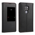 Skórzane Etui Pokrowiec do Huawei Mate 20 X czarne