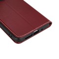 Skórzane Etui Pokrowiec do Huawei Mate 20 X bordowe