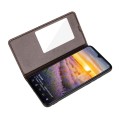 Skórzane Etui Pokrowiec do Huawei Mate 20 X brązowe
