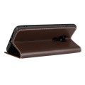 Skórzane Etui Pokrowiec do Huawei Mate 20 X brązowe