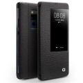 Skórzane Etui Pokrowiec QIALINO do Huawei Mate 20 X czarne