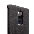 Skórzane Etui Pokrowiec QIALINO do Huawei Mate 20 X czarne