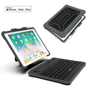 Pancerne Etui Podświetlana Klawiatura WIWU MFi do iPad 9.7 2017/ iPad 9.7 2018