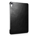 Skórzane Etui Pokrowiec Smart Cover iCARER iPad Pro 12.9 2018 czarny