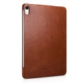 Skórzane Etui Smart Cover iCARER iPad Pro 12.9 2018 brązowy