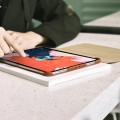 Skórzane Etui Smart Cover iCARER iPad Pro 12.9 2018 brązowy