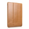 Skórzane Etui Smart Cover iCARER iPad Pro 12.9 2018 brązowy jasny