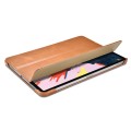 Skórzane Etui Smart Cover iCARER iPad Pro 12.9 2018 brązowy jasny