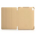 Skórzane Etui Smart Cover iCARER iPad Pro 12.9 2018 brązowy jasny