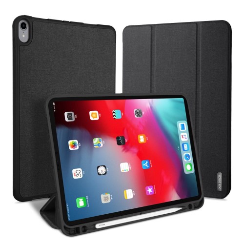 Pokrowiec Etui Smart Cover DUXDUCIS do iPad Pro 12.9 2018 czarne