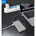 Adapter Przejściówka HUB WIWU 10w1 USB-C HDMI 4K SD USB MACBOOK