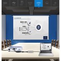 Adapter HUB WIWU 10w1 USB-C HDMI 4K SD USB MACBOOK szara/grey