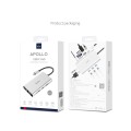 Adapter HUB WIWU 10w1 USB-C HDMI 4K SD USB MACBOOK