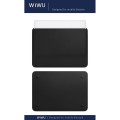 Skórzane Etui Wsuwka WIWU Macbook Pro 15.4 czarne