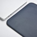 Skórzane Etui Wsuwka WIWU Macbook Pro 15.4 granatowe