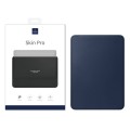 Skórzane Etui Wsuwka WIWU Macbook Pro 15.4 granatowe