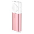 Power Bank 5200mAh Bateria Ładowarka do Apple Watch różowy