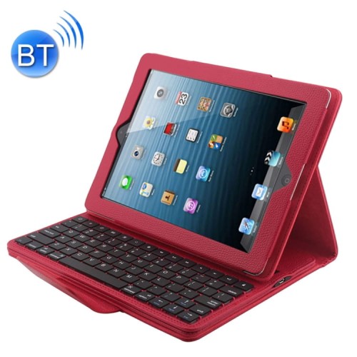 Etui Klawiatura Bezprzewodowa iPad 2 3 4 czerwona