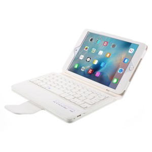 Etui Pokrowiec Klawiatura do iPad Mini 4 / 5 2019 biała